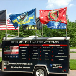 Pulling For Veterans Trailer picture from website 